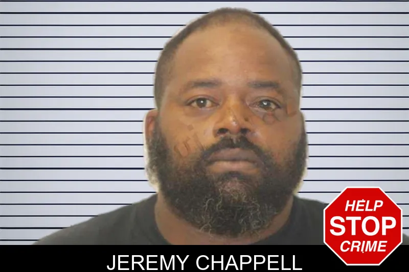 Jeremy Chappell mugshot