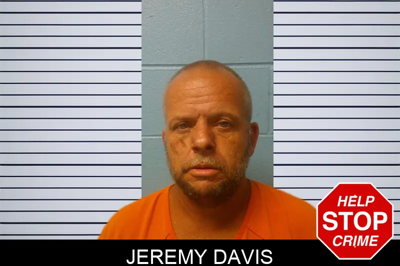 Jeremy Davis mugshot