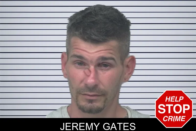 Jeremy Gates mugshot