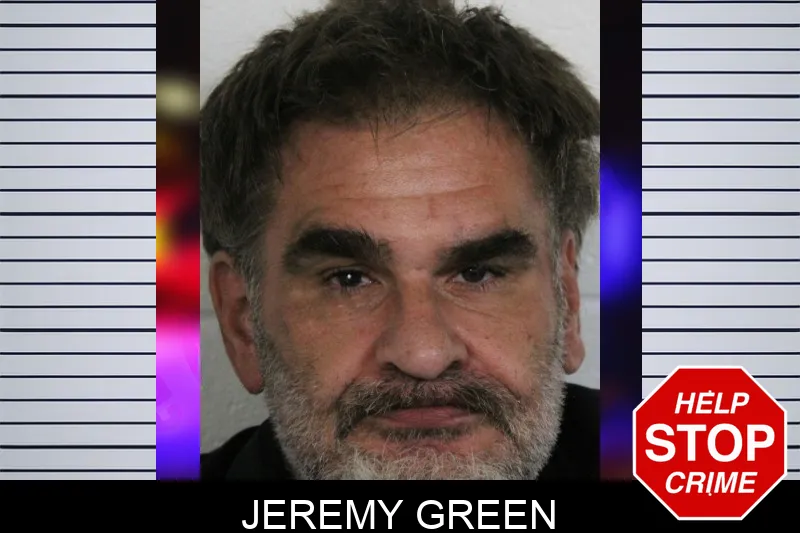 Jeremy Green mugshot