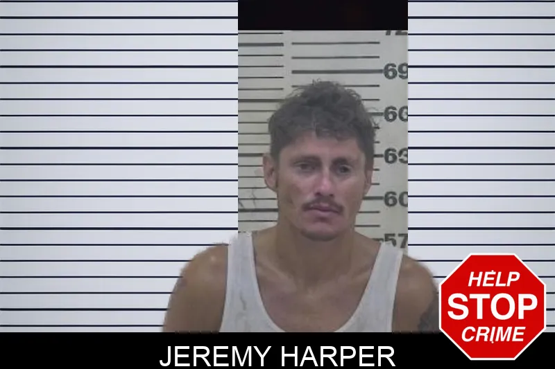 Jeremy Harper mugshot