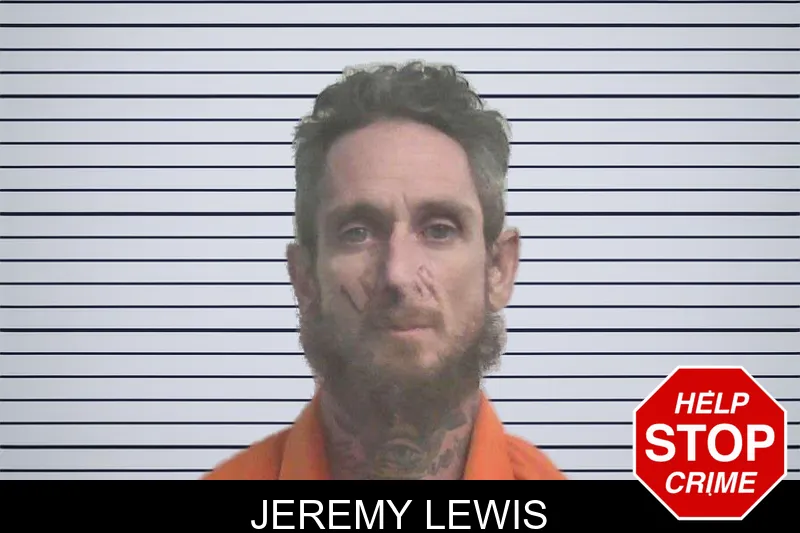 Jeremy Lewis mugshot