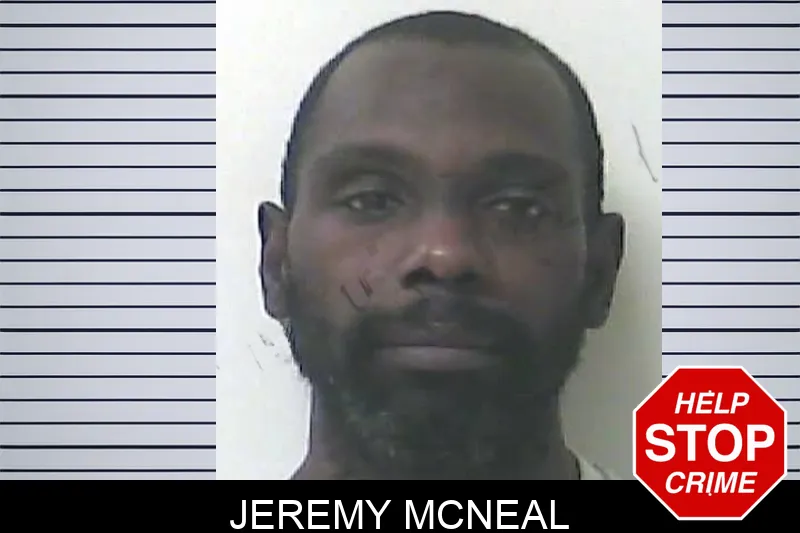 Jeremy McNeal mugshot