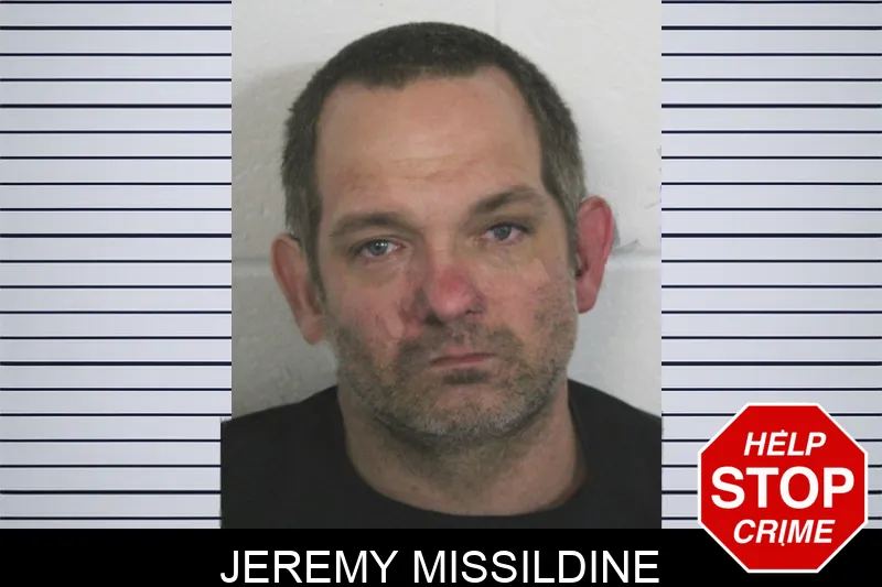 Jeremy Missildine mugshot