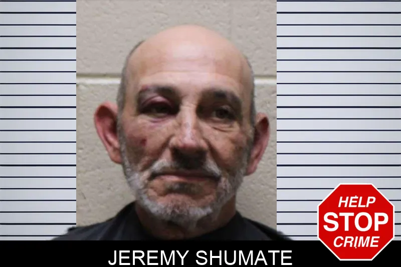 Jeremy Shumate mugshot