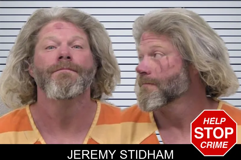 Jeremy Stidham mugshot