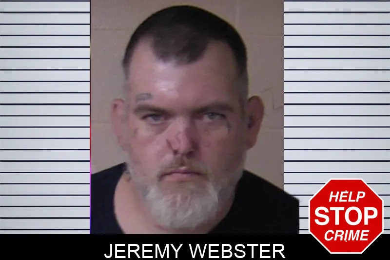 Jeremy Webster mugshot