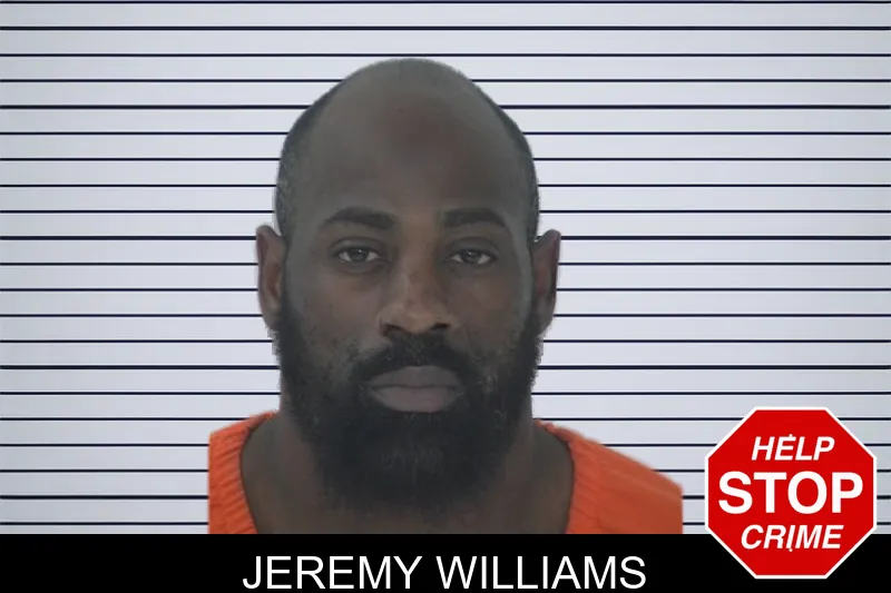 Jeremy Williams mugshot