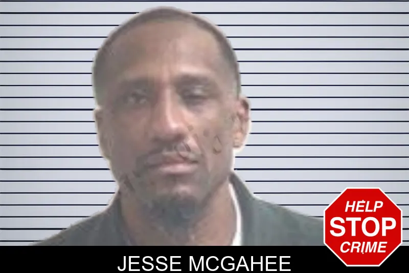 Jesse McGahee mugshot