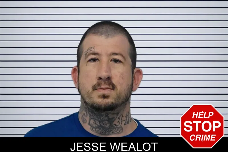 Jesse Wealot mugshot – Bibb County , Georgia Jesse Wealot mugshot