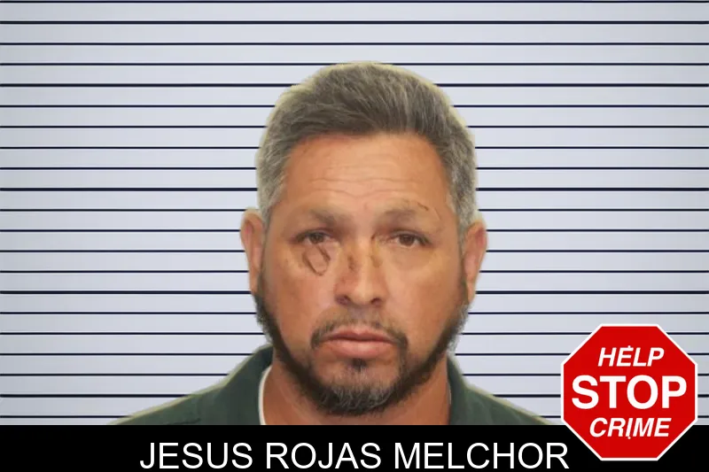 Jesus Rojas Melchor mugshot