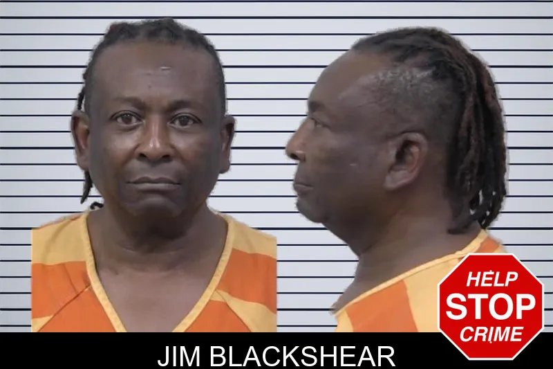 Jim Blackshear mugshot
