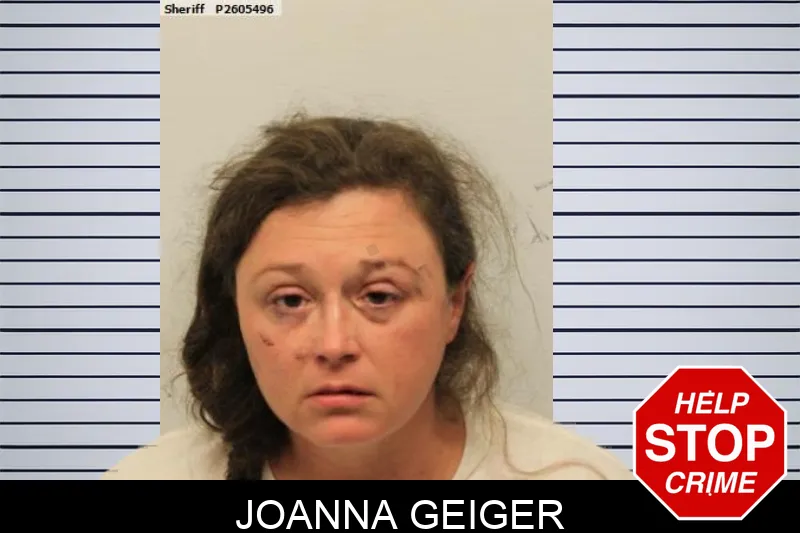 Joanna Geiger mugshot