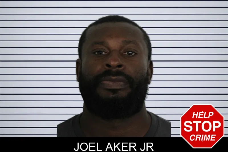 Joel Aker Jr mugshot