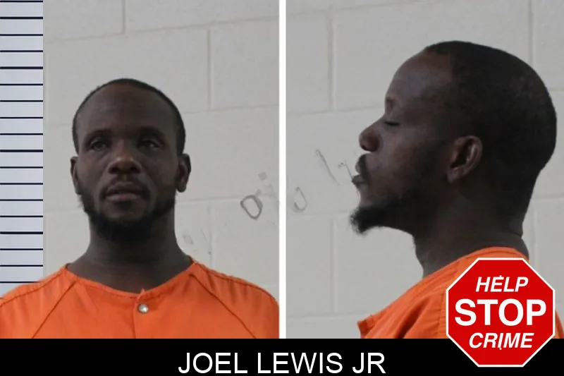 Joel Lewis Jr mugshot