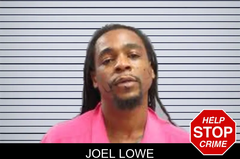 Joel Lowe mugshot