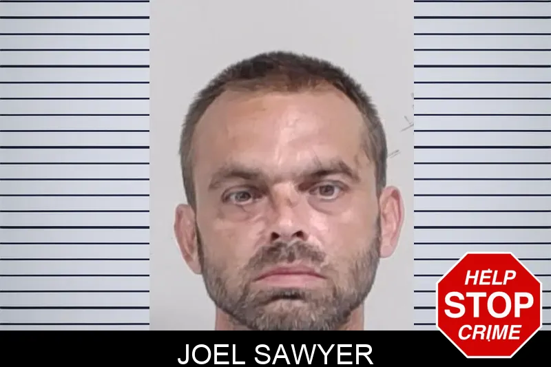 Joel Sawyer mugshot