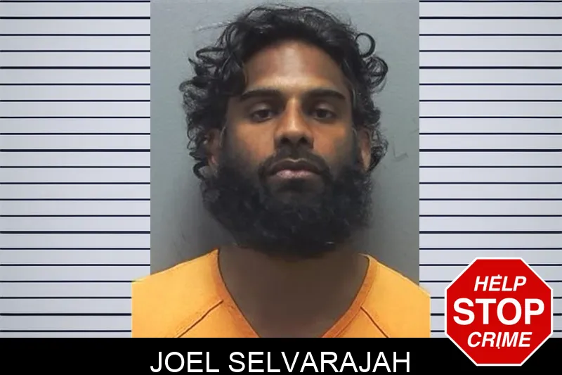 Joel Selvarajah mugshot