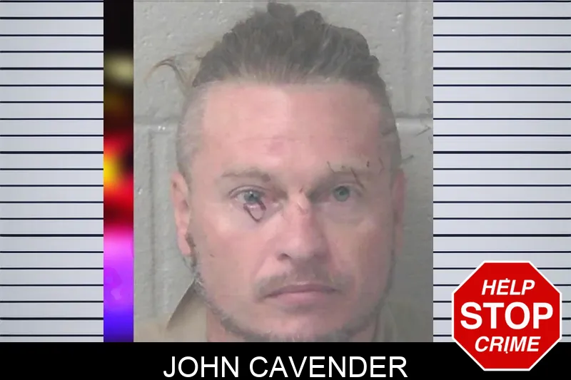 John Cavender mugshot