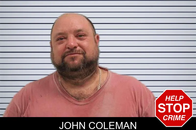 John Coleman mugshot