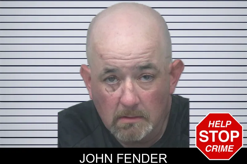 John Fender mugshot
