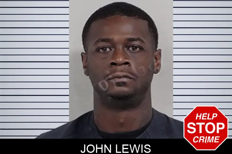 John Lewis mugshot