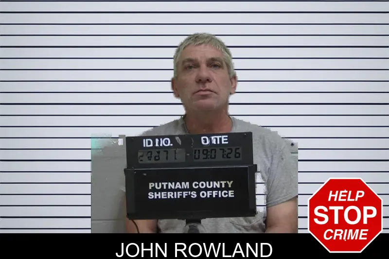 John Rowland mugshot – Putnam County , Georgia John Rowland mugshot