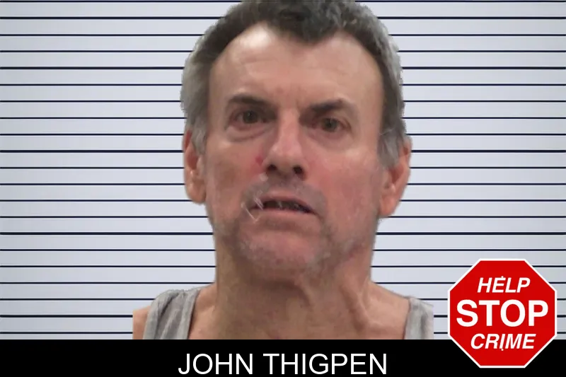 John Thigpen mugshot