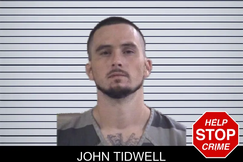 John Tidwell mugshot