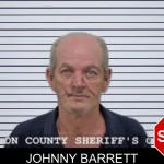 Johnny Barrett mugshot