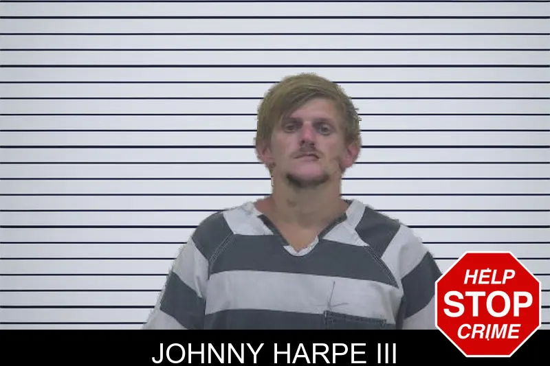 Johnny Harpe III mugshot – Coffee County , Georgia Johnny Harpe III mugshot