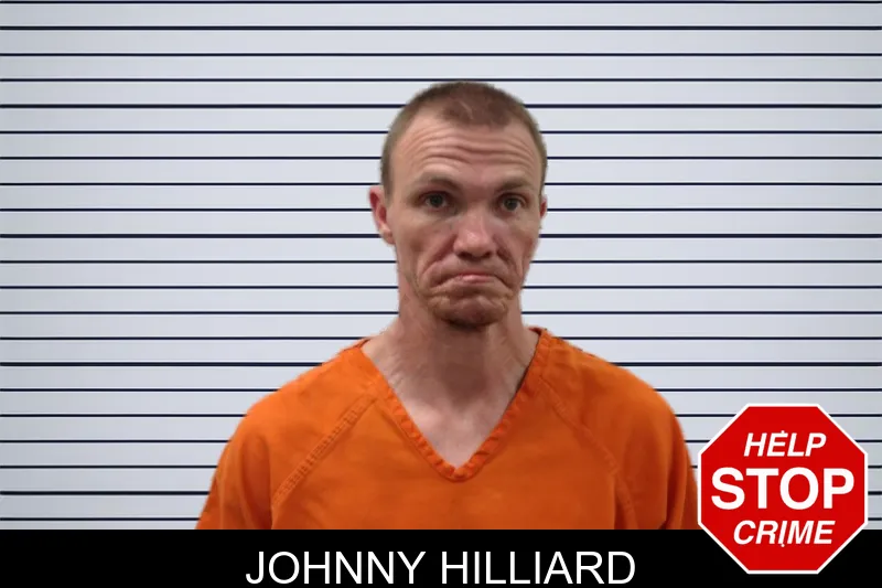 Johnny Hilliard mugshot