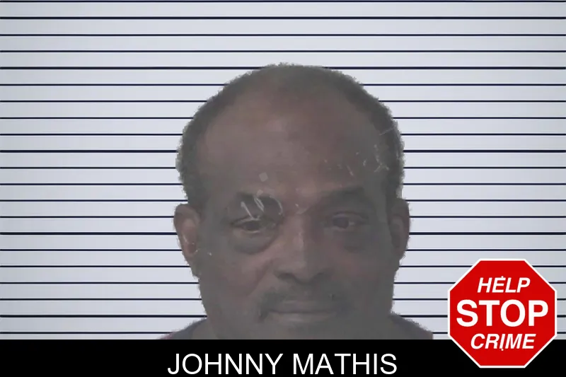 Johnny Mathis mugshot