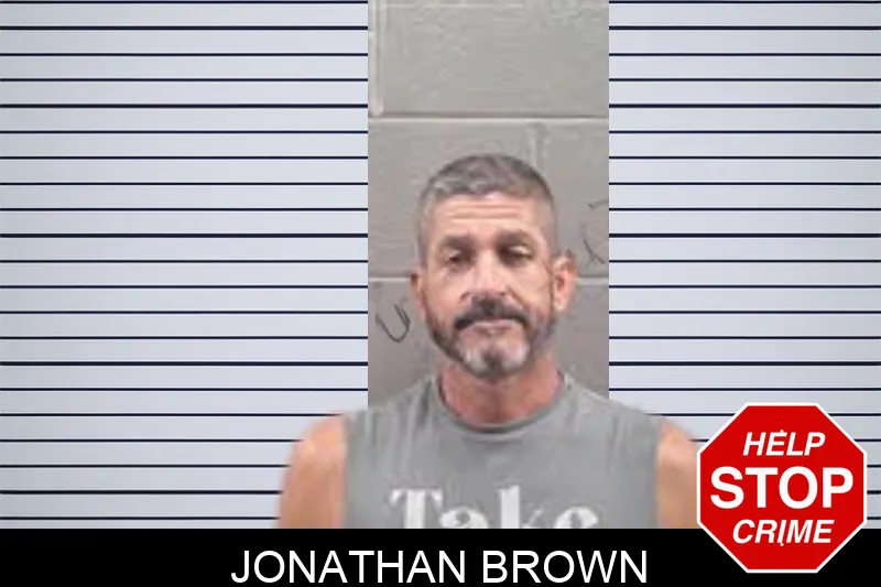 Jonathan Brown mugshot