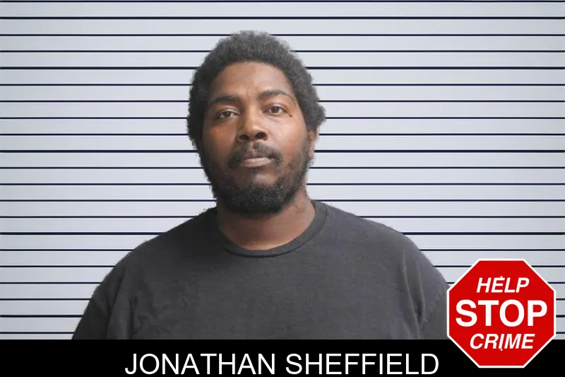 Jonathan Sheffield mugshot