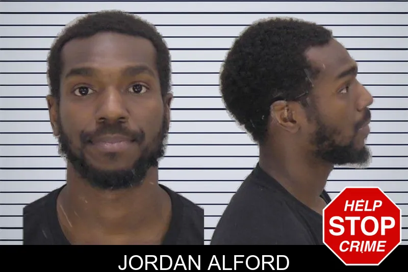 Jordan Alford mugshot