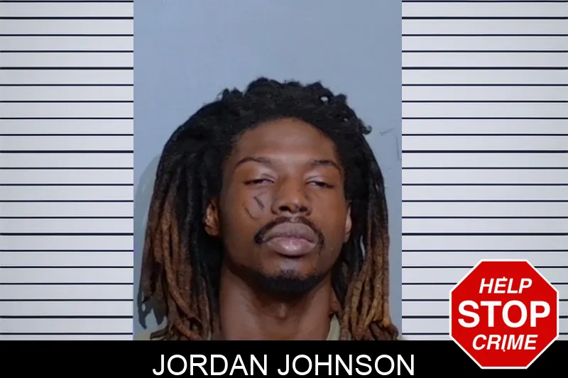 Jordan Johnson mugshot