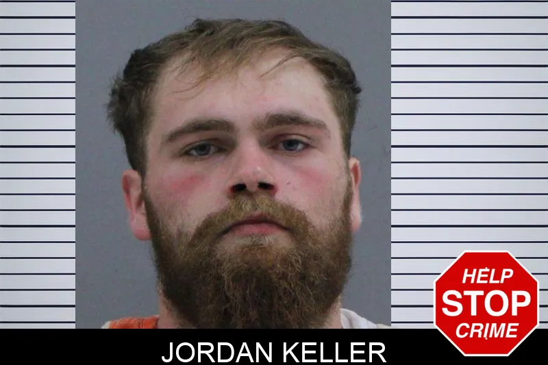 Jordan Keller mugshot