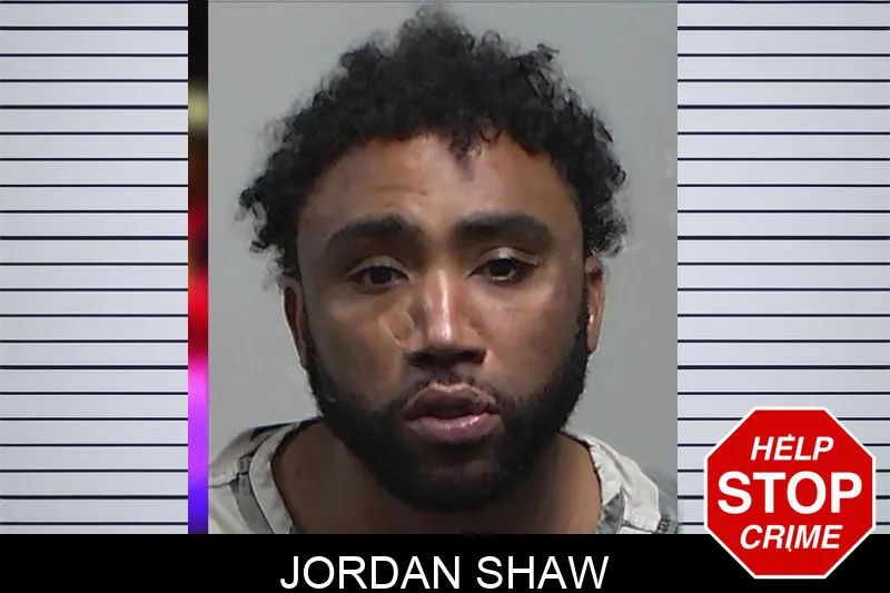 Jordan Shaw mugshot