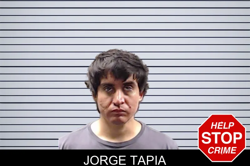 Jorge Tapia mugshot
