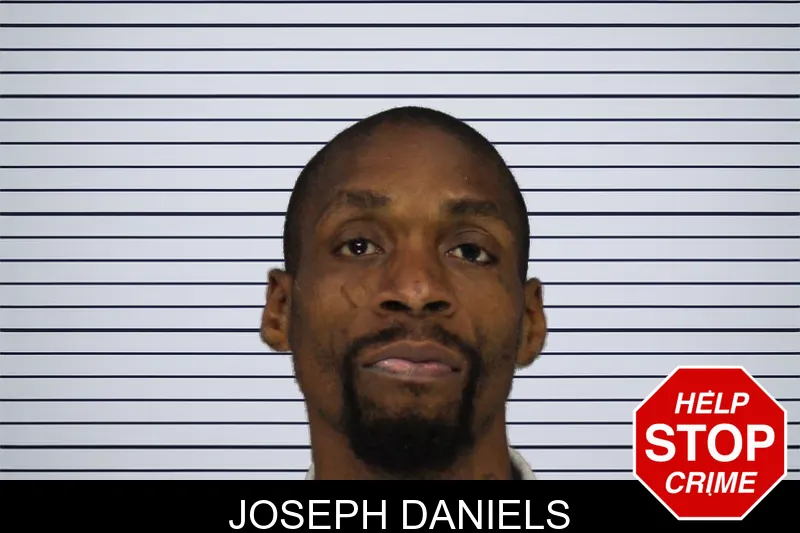 Joseph Daniels mugshot