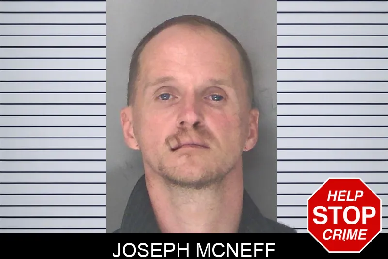 Joseph McNeff mugshot