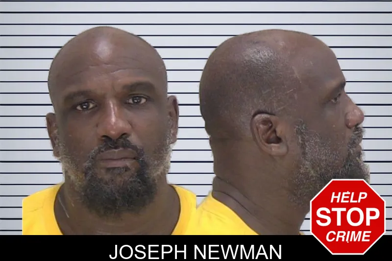Joseph Newman mugshot
