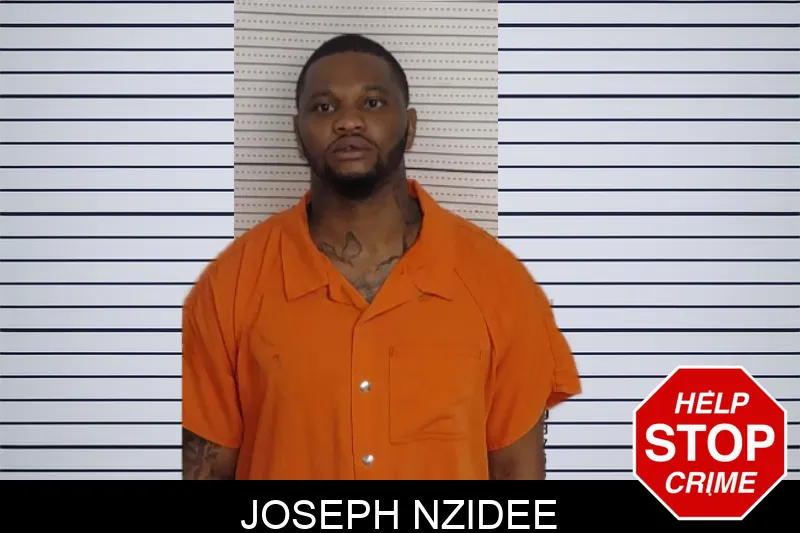 Joseph Nzidee mugshot