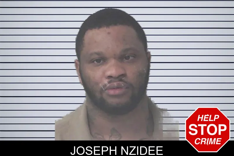 Joseph Nzidee mugshot
