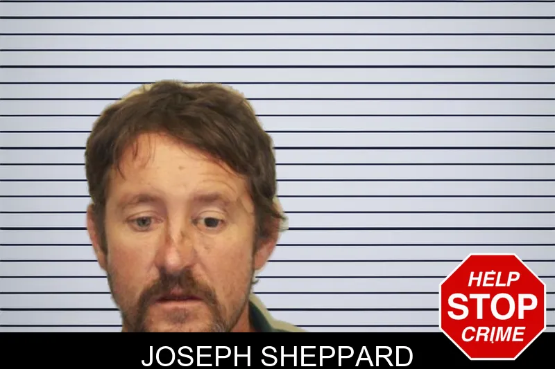 Joseph Sheppard mugshot