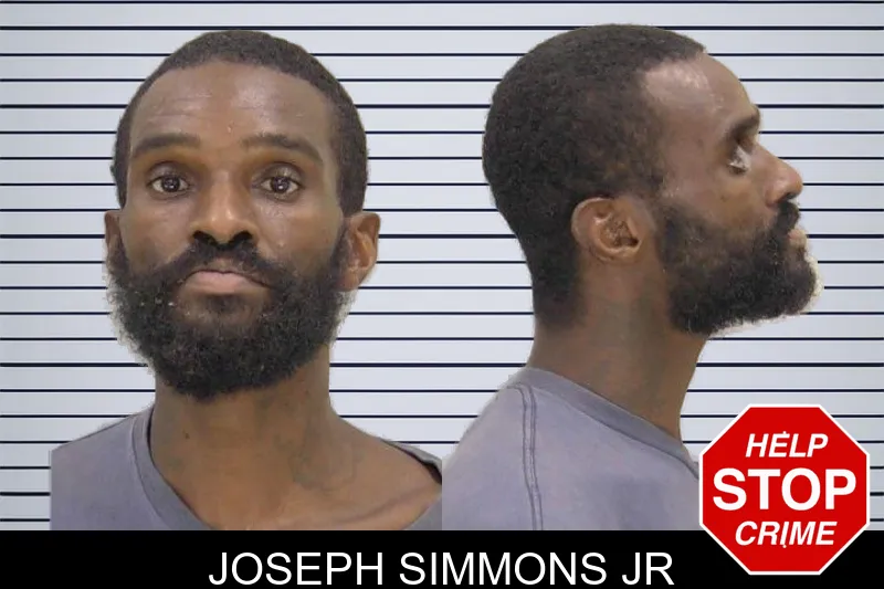 Joseph Simmons Jr mugshot