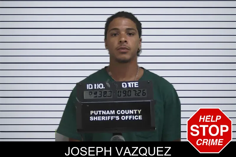 Joseph Vazquez mugshot – Putnam County , Georgia Joseph Vazquez mugshot