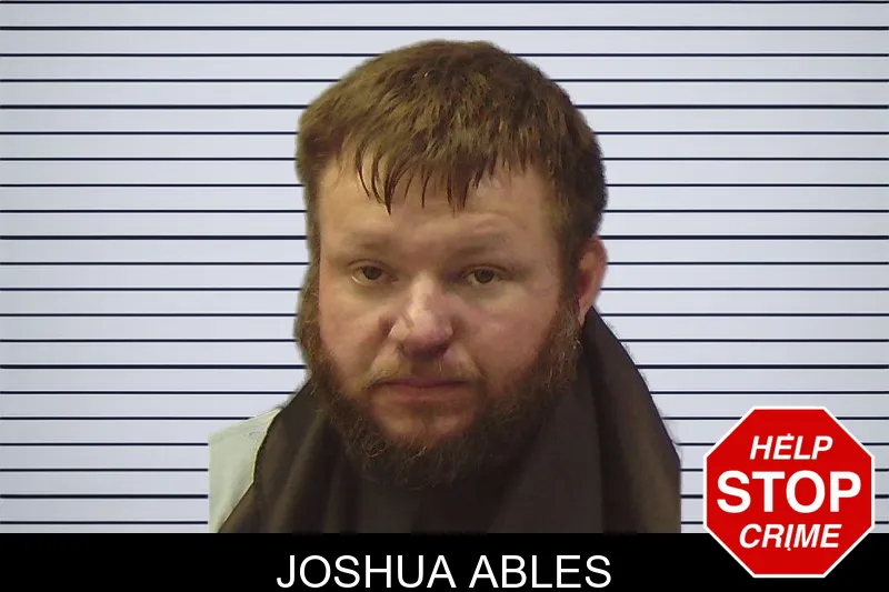 Joshua Ables mugshot
