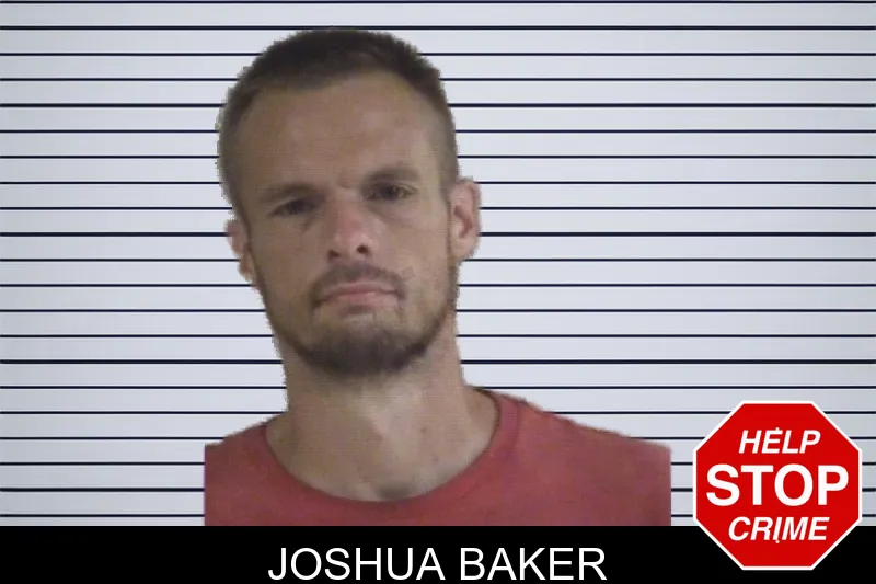 Joshua Baker mugshot